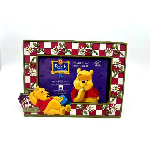 Applause Other - Vintage Applause Disney Winnie The Pooh 4x6 Picture Frame NWT